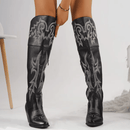 Bota Feminina Texana Cano Longo Cowboy