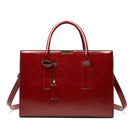 Conjunto Feminino em Couro Bolsa + 2 Carteira - Premium Bags