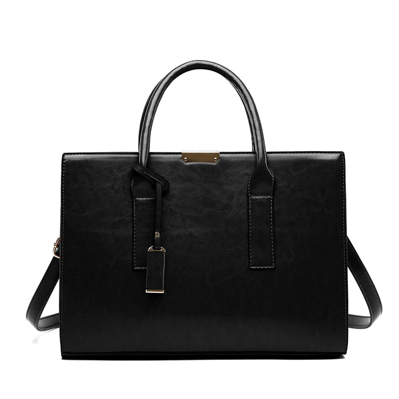 Conjunto Feminino em Couro Bolsa + 2 Carteira - Premium Bags