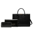 Conjunto Feminino em Couro Bolsa + 2 Carteira - Premium Bags