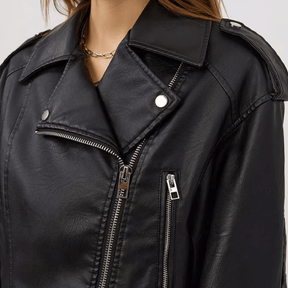 Jaqueta de Couro Feminina Beverly