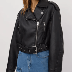 Jaqueta de Couro Feminina Beverly