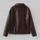 Jaqueta de Couro Feminina Out Wear