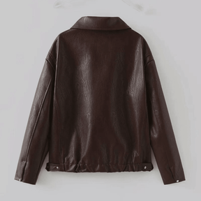 Jaqueta de Couro Feminina Out Wear