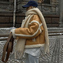 Jaqueta Feminina de Couro Aurora