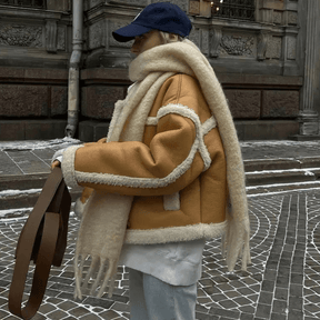 Jaqueta Feminina de Couro Aurora