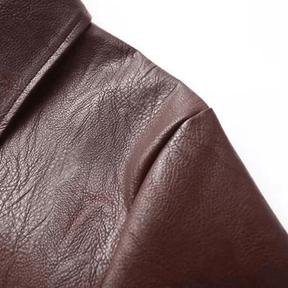Jaqueta Feminina de Couro Casual Beauty