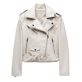Jaqueta Feminina de Couro Classy