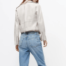 Jaqueta Feminina de Couro Classy