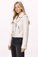 Jaqueta Feminina de Couro Classy