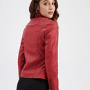 Jaqueta Feminina de Couro Colleen