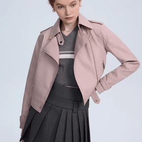 Jaqueta Feminina de Couro High Street