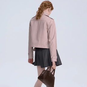 Jaqueta Feminina de Couro High Street