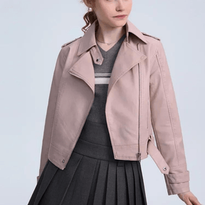Jaqueta Feminina de Couro High Street