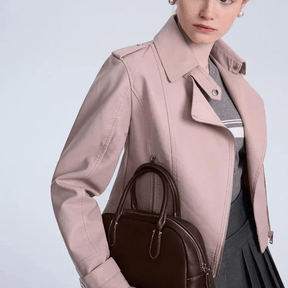 Jaqueta Feminina de Couro High Street