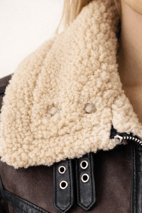Jaqueta Feminina de Couro Lady
