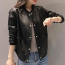 Jaqueta Feminina de Couro Lauren