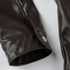 Jaqueta Feminina de Couro Leather