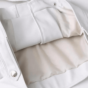Jaqueta Feminina de Couro Leather