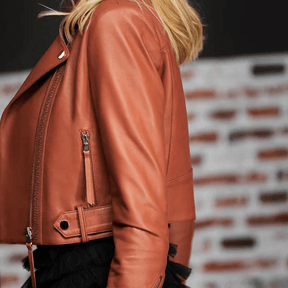 Jaqueta Feminina de Couro Julie