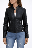 Jaqueta Feminina de Couro Luxy