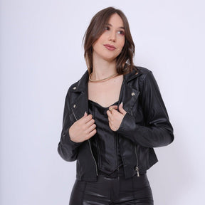 Jaqueta Feminina de Couro Madison
