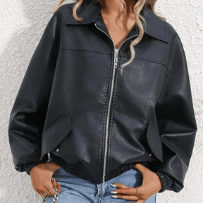 Jaqueta Feminina de Couro Out Wear