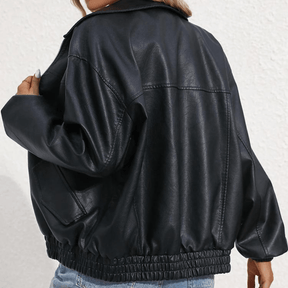 Jaqueta Feminina de Couro Out Wear