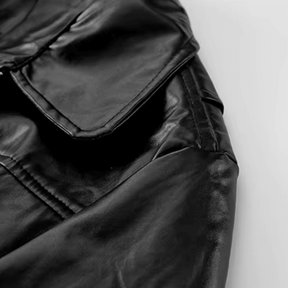 Jaqueta Feminina de Couro Outer Wear