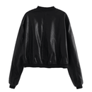 Jaqueta Feminina de Couro Outerwear