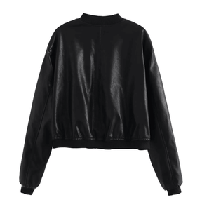 Jaqueta Feminina de Couro Outerwear