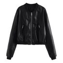 Jaqueta Feminina de Couro Outerwear