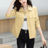 Jaqueta Feminina de Couro Outwear Louise