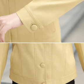 Jaqueta Feminina de Couro Outwear Louise