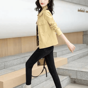 Jaqueta Feminina de Couro Outwear Louise