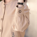 Jaqueta Feminina de Couro Outwear Slim