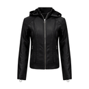 Jaqueta Feminina de Couro Slim Leanor