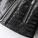 Jaqueta Feminina de Couro Street Wear