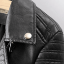 Jaqueta Feminina de Couro Street Wear