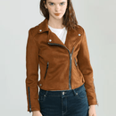 Jaqueta Feminina de Couro Suzy