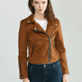Jaqueta Feminina de Couro Suzy