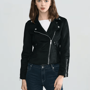 Jaqueta Feminina de Couro Suzy