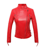 Jaqueta Feminina em Couro Legítimo Outerside