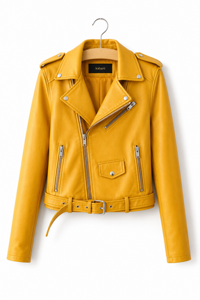 Jaqueta Feminina de Couro Outwear