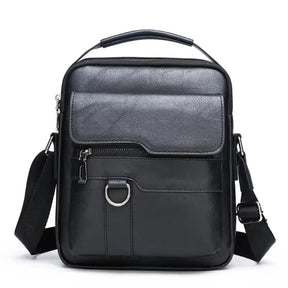 Mochila de Ombro em Couro Genuino - CouroPremium Bag