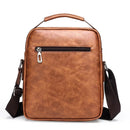 Mochila de Ombro em Couro Genuino - CouroPremium Bag