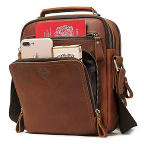 Mochila em Couro de Vaca - Hummer Premium
