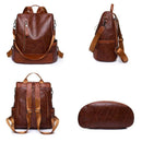 Mochila em Couro Genuino - Andrade Tavares