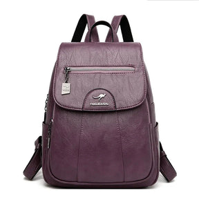 Mochila em Couro Genuino - Meigue Bag