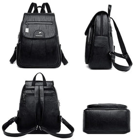 Mochila em Couro Genuino - Meigue Bag